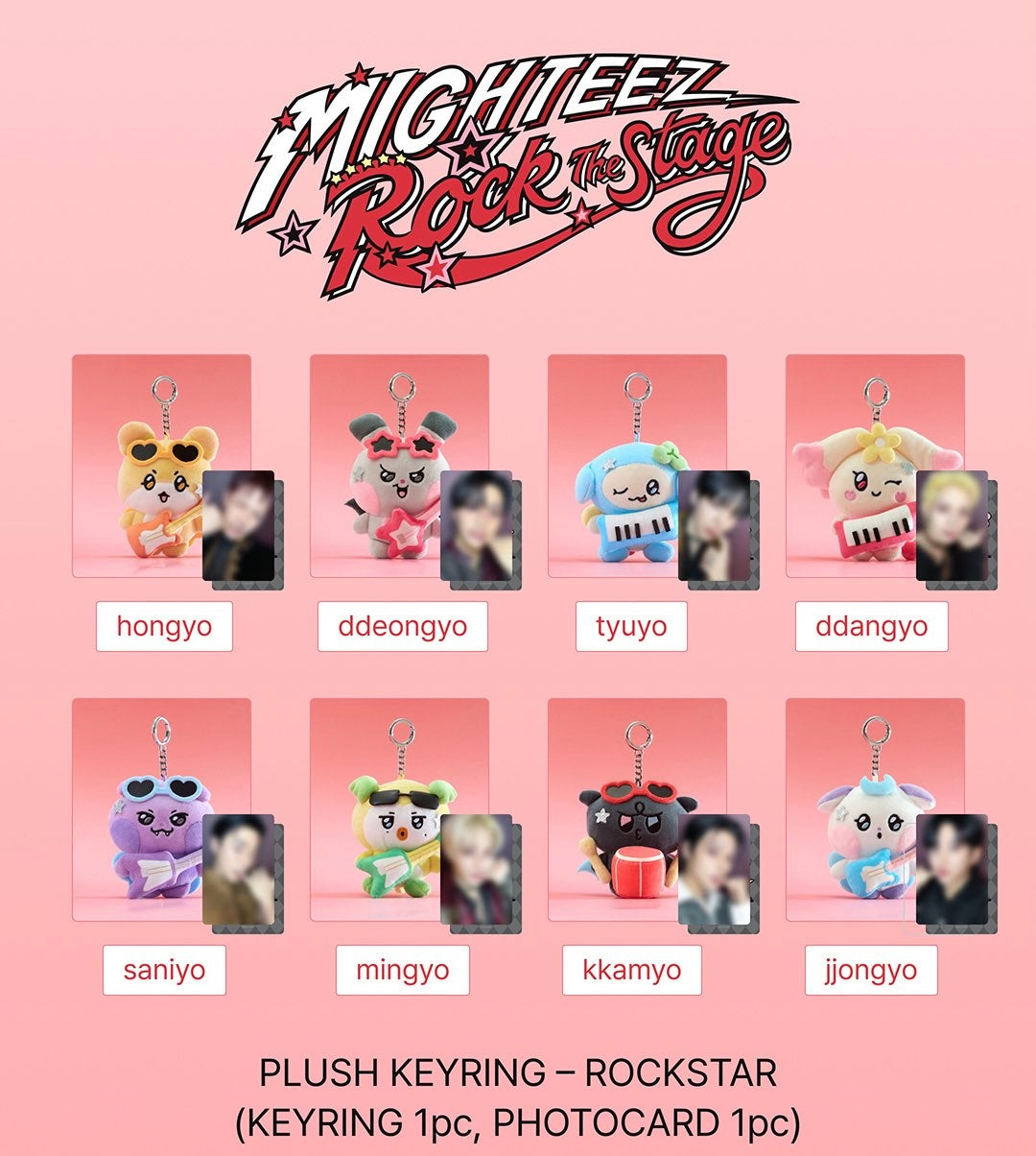 ATEEZ MIGHTEEZ Rock The Stage Pop Up Official MD
