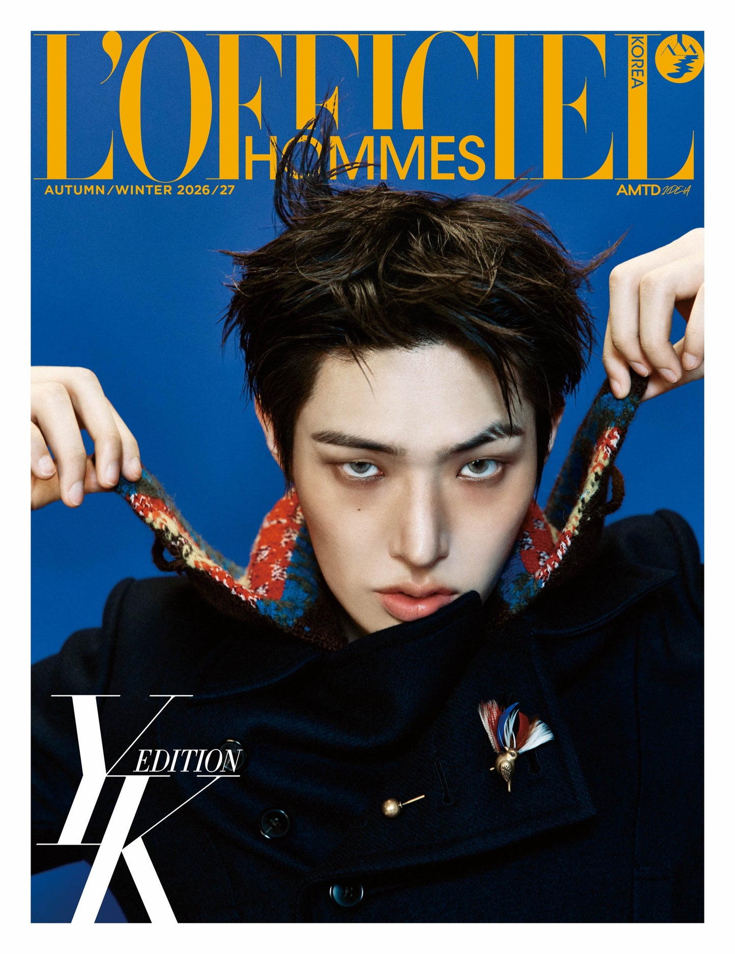 L'OFFICIEL Korea Magazine ATEEZ MINGI Cover FW 2026