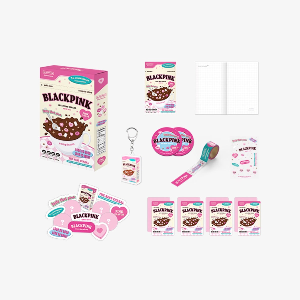 BLACKPINK 2023 Debut Anniversary Cereal Deco Kit – K-STAR