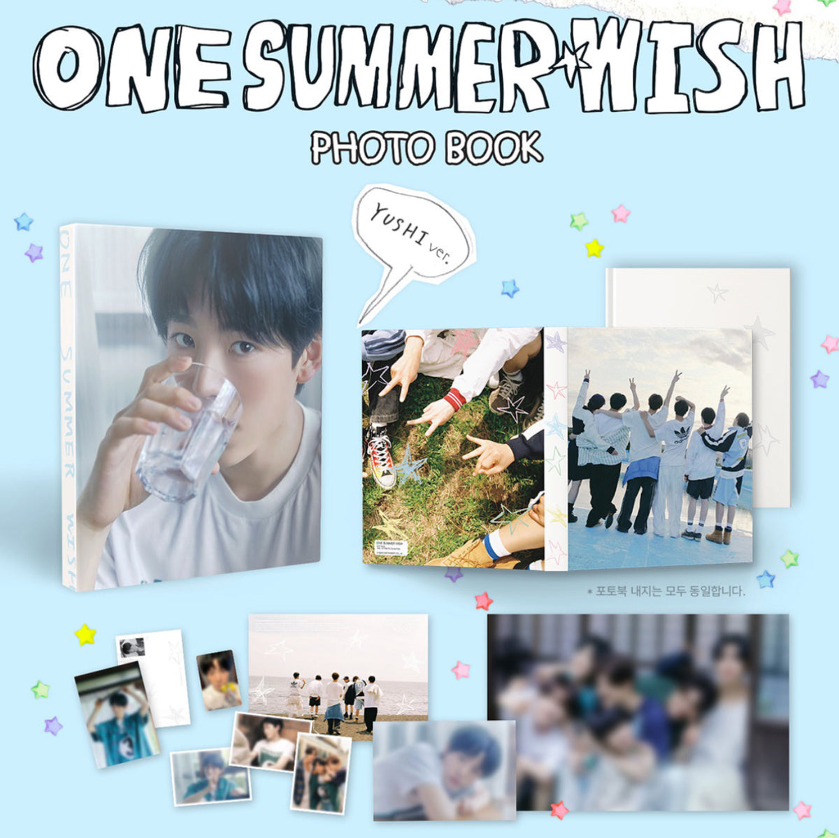 NCTWISH リク one summer wish フォトブック 写真集 NCT WISH - [ONE SUMMER WISH] 1ST PHOTO EXHIBITION OFFICIAL