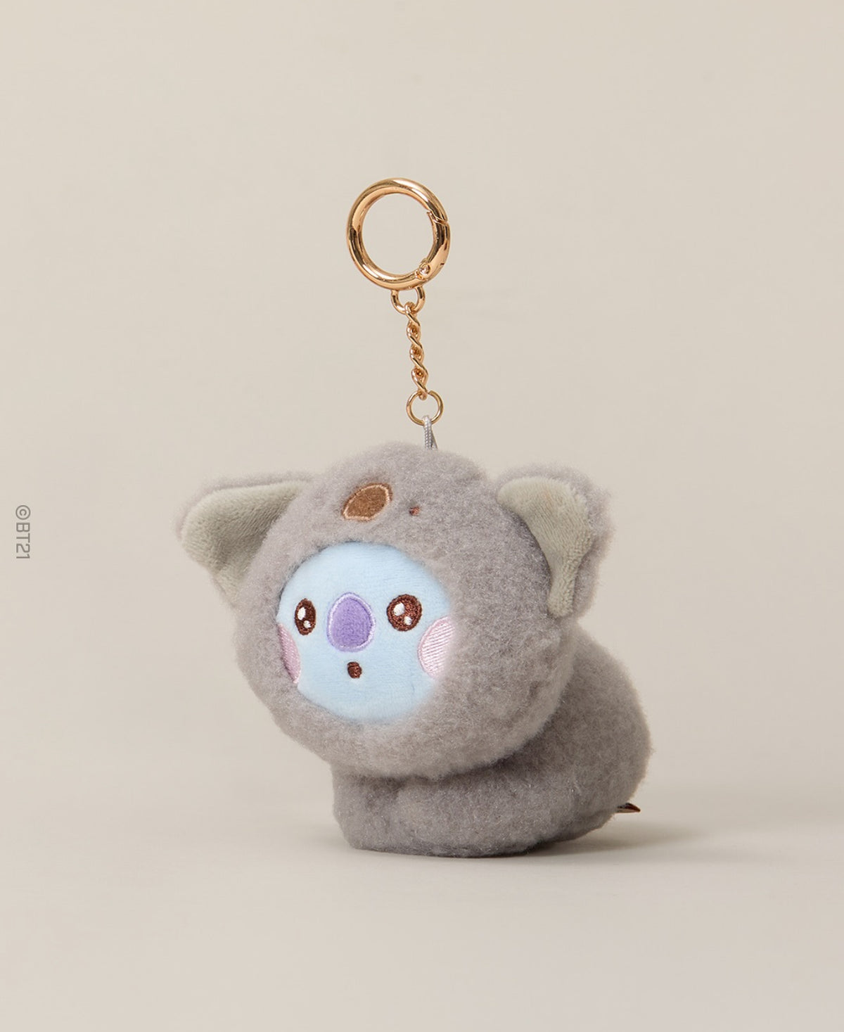 BT21 Baby Official More Fluffy Keyring