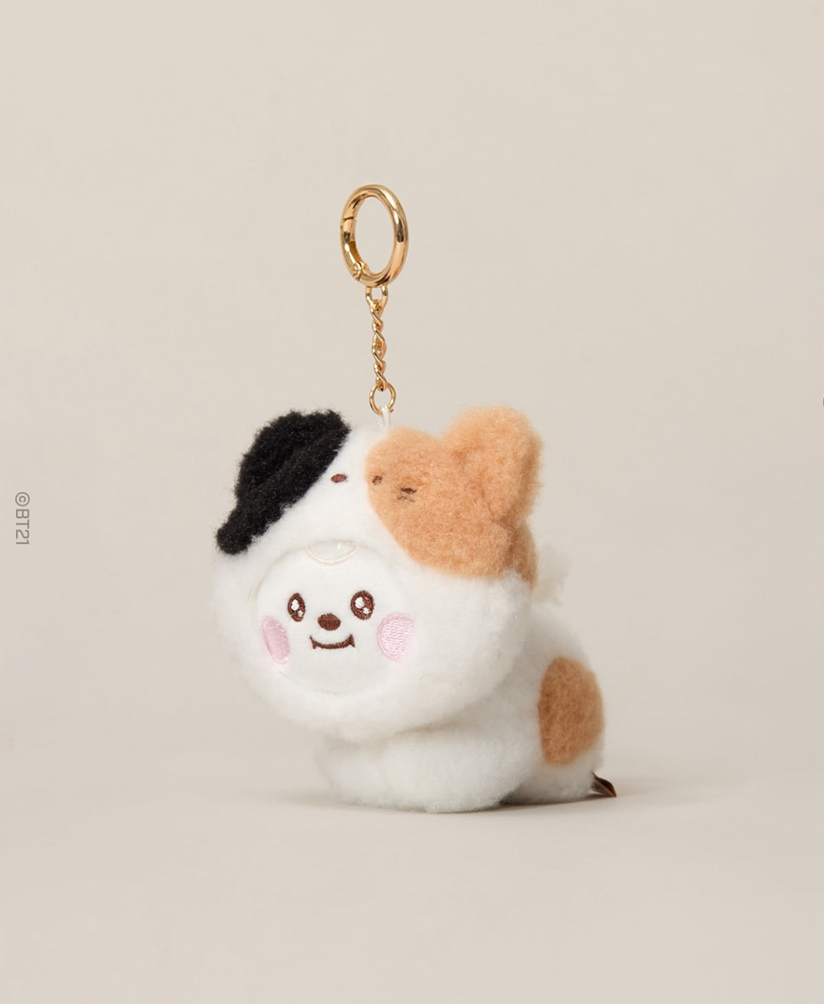 BT21 Baby Official More Fluffy Keyring