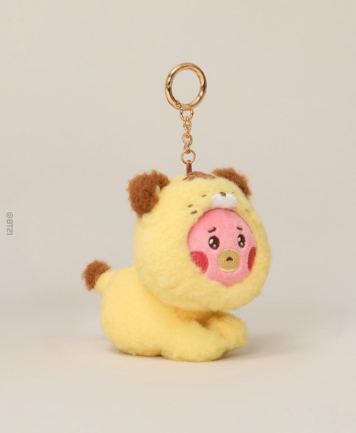 BT21 Baby Official More Fluffy Keyring