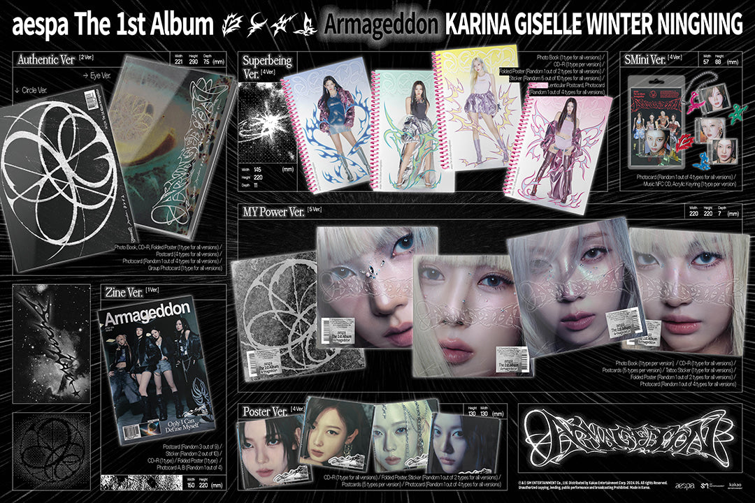 aespa - The 1st Album ARMAGEDDON Zine Ver.