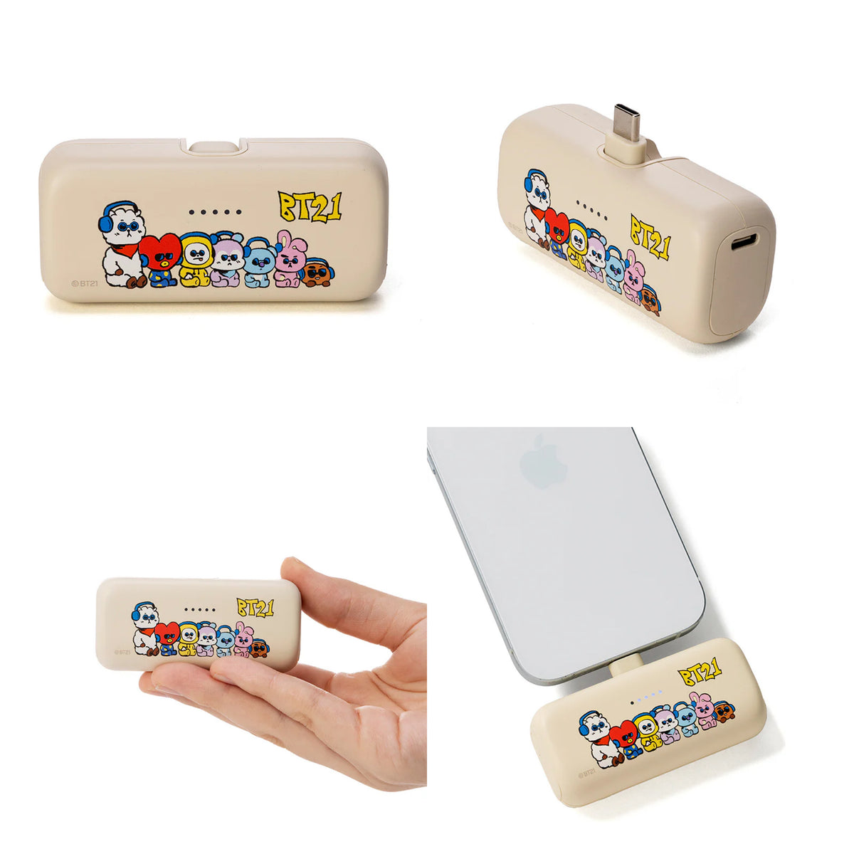 BT21 JAPAN Official Mobile Battery (5000mAh) – K-STAR