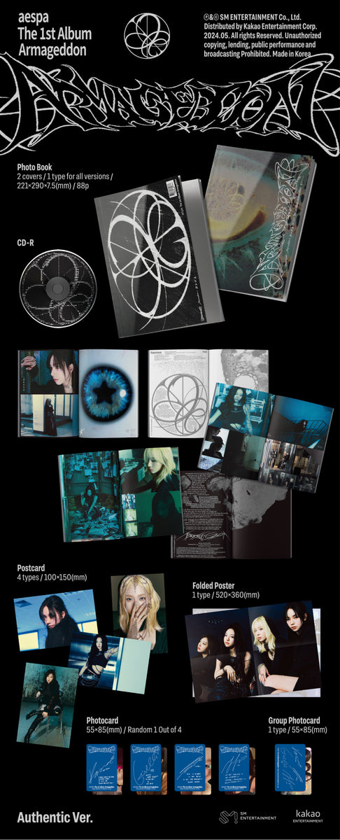 aespa - The 1st Album ARMAGEDDON Authentic Ver. – K-STAR