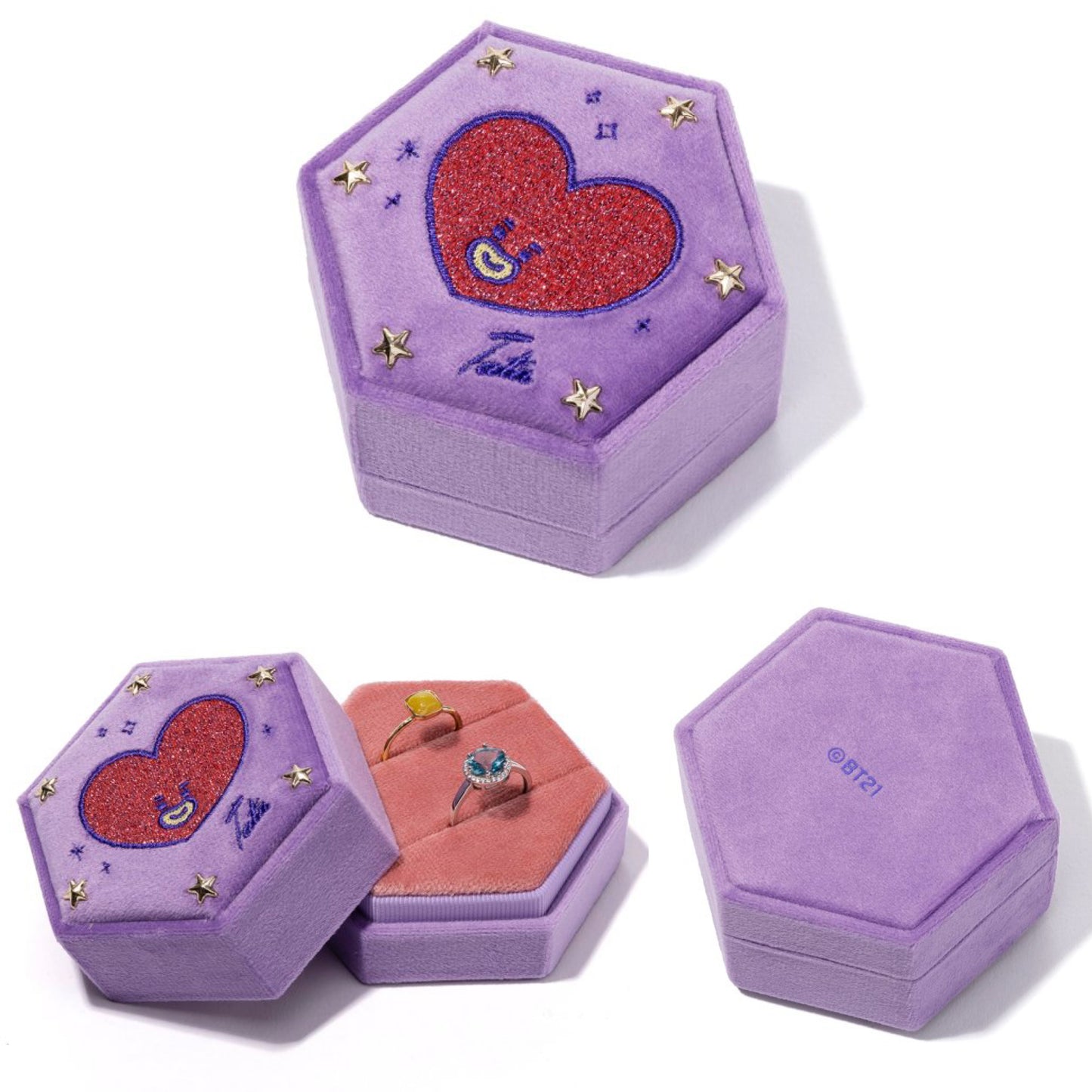 BT21 JAPAN 5th Anniversary Confetti Accessory Case