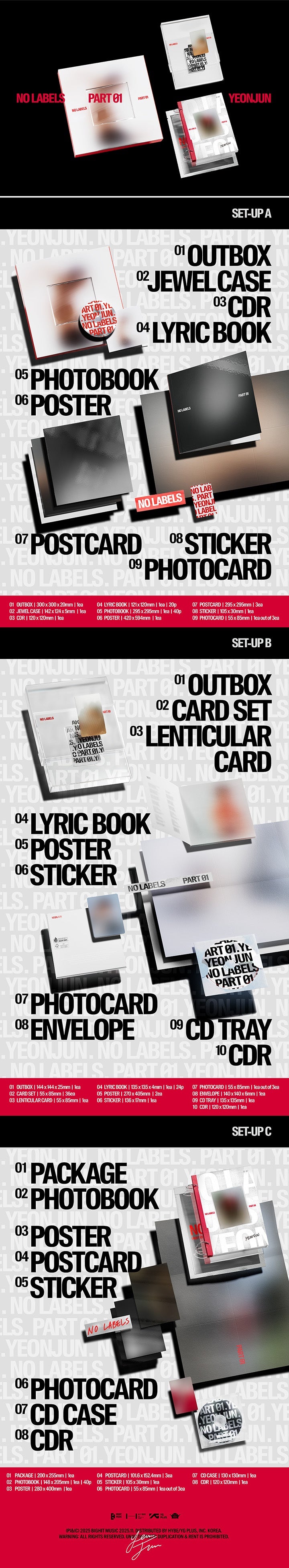 TXT YEONJUN - NO LABELS PART 01