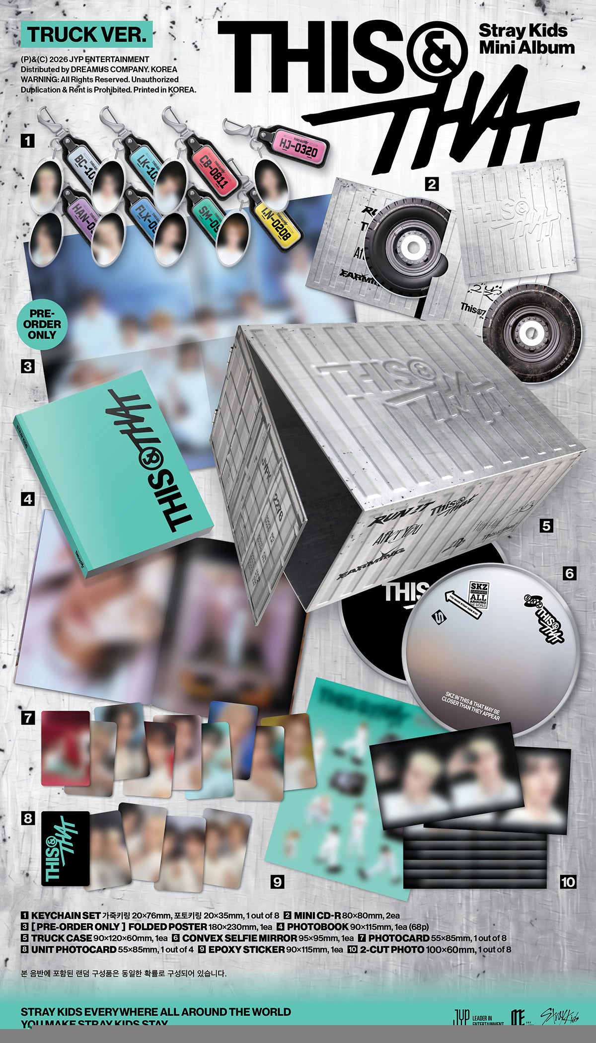 STRAY KIDS - THIS & THAT / TRUCK Ver.