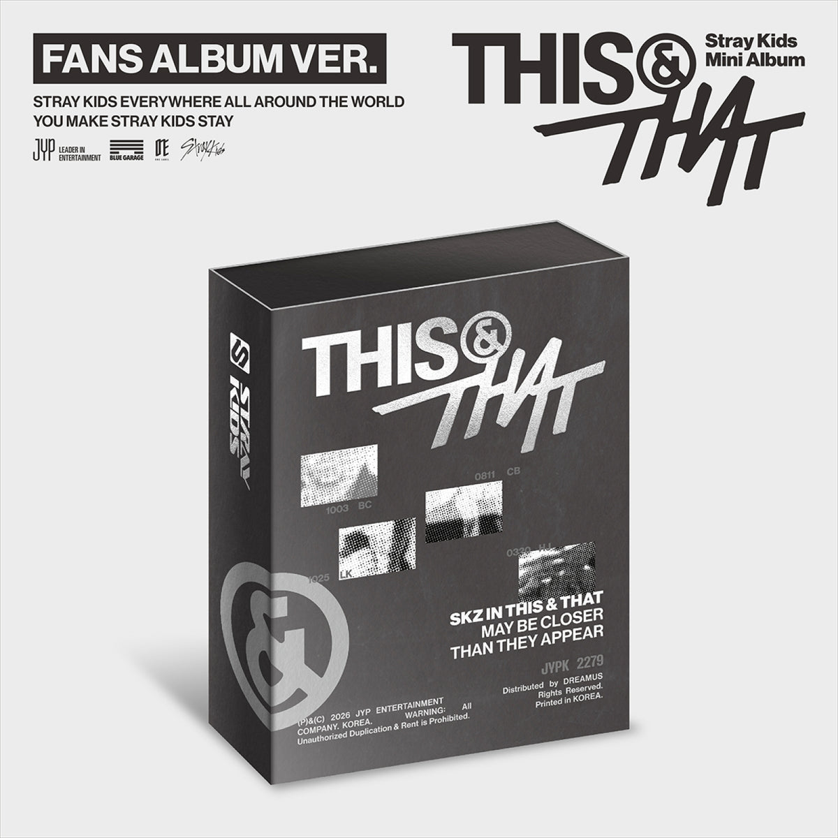 STRAY KIDS - THIS & THAT / FANS Ver.