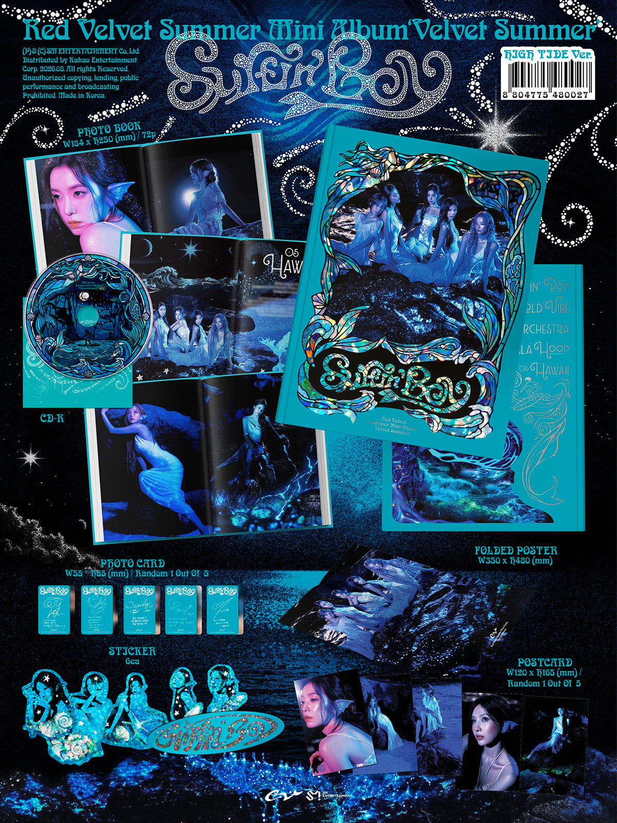RED VELVET - Velvet Summer HIGH TIDE Ver