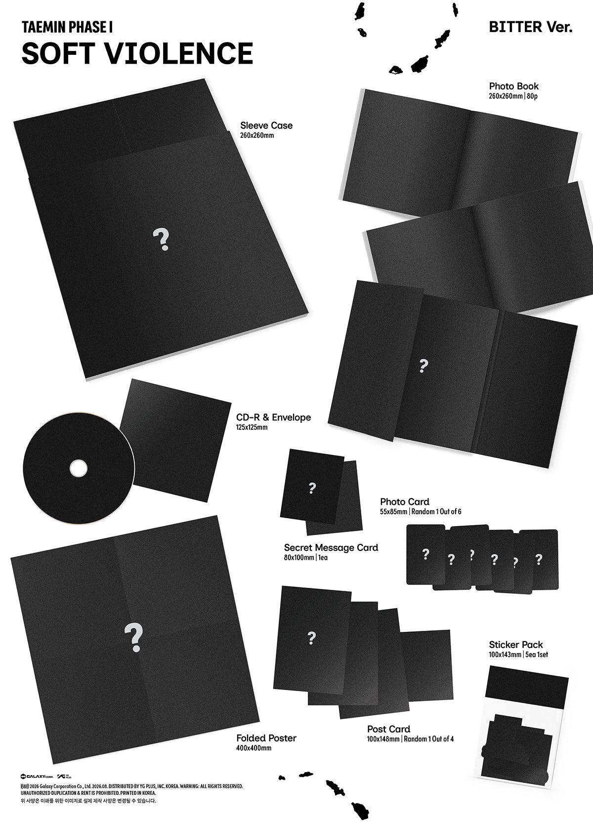 TAEMIN - PHASE I : SOFT VIOLENCE PHOTO BOOK Ver