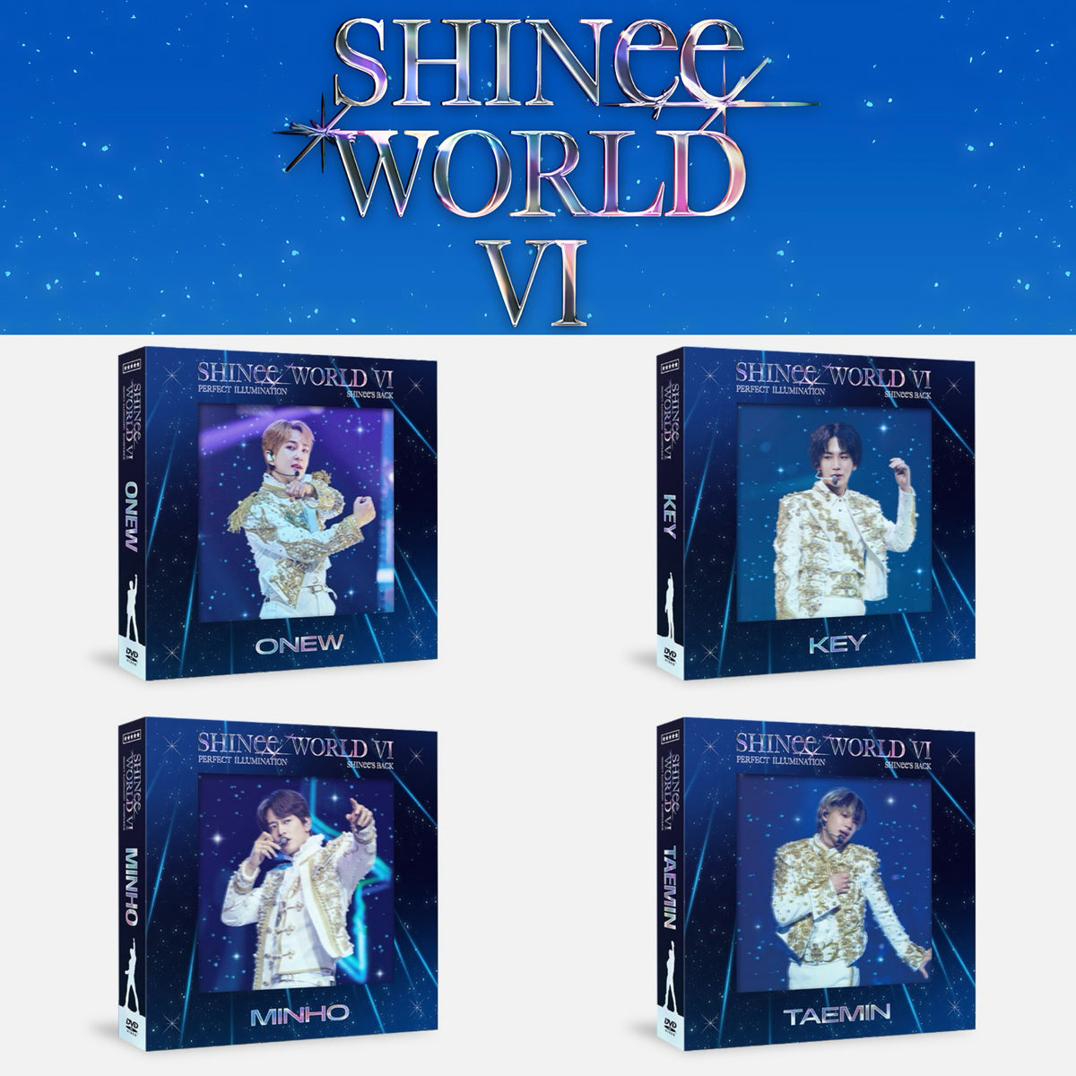 SHINee World VI PERFECT ILLUMINATION : SHINEE'S BACK DVD – K-STAR