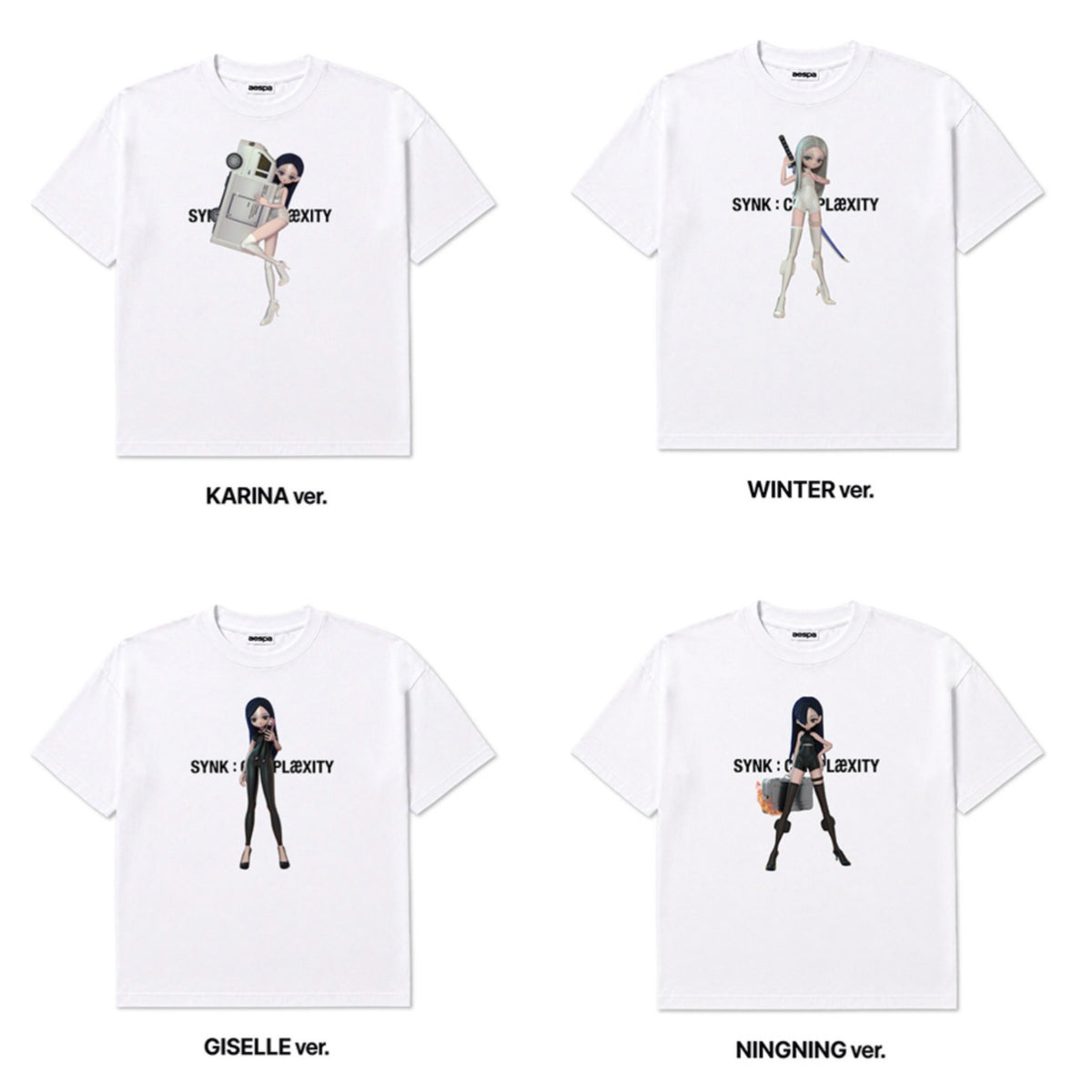aespa 2026 LIVE TOUR SYNK: COMPLaeXITY OFFICIAL MD (Pre Order NOVEMBER 2026)