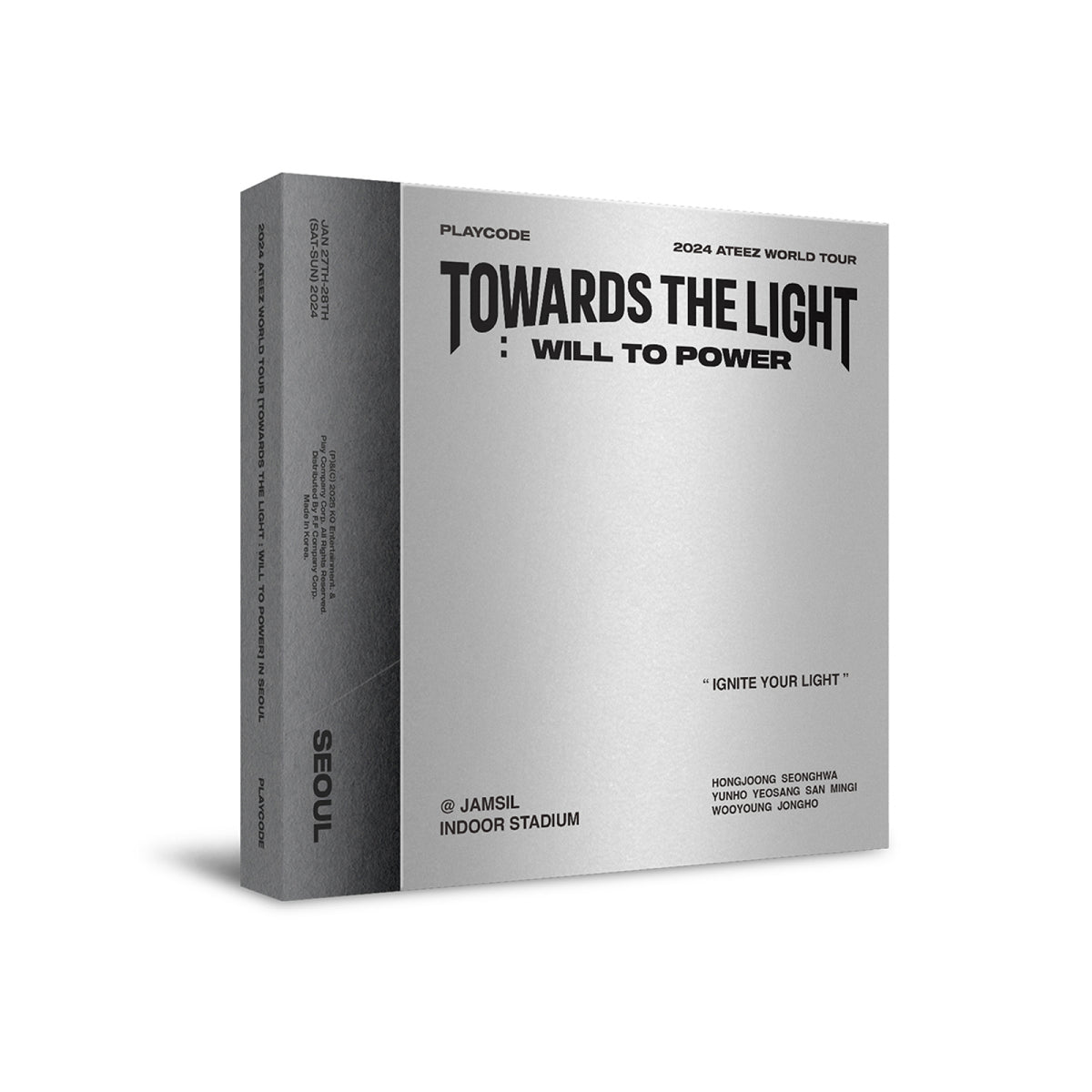 ATEEZ 2024 WORLD TOUR TOWARDS THE LIGHT : WILL TO POWER Playcode