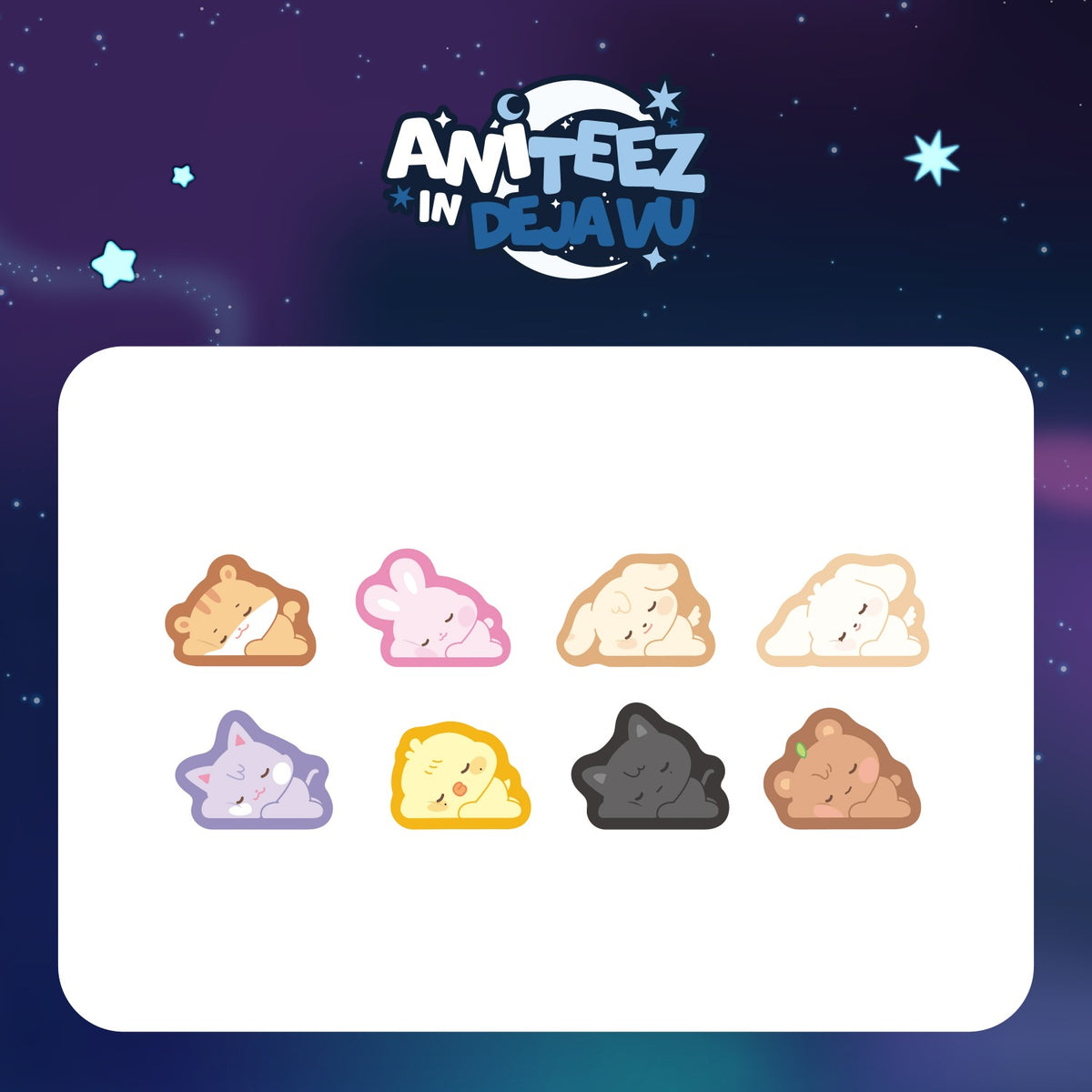 ATEEZ ANITEEZ IN DEJA VU Pop Up Official MD