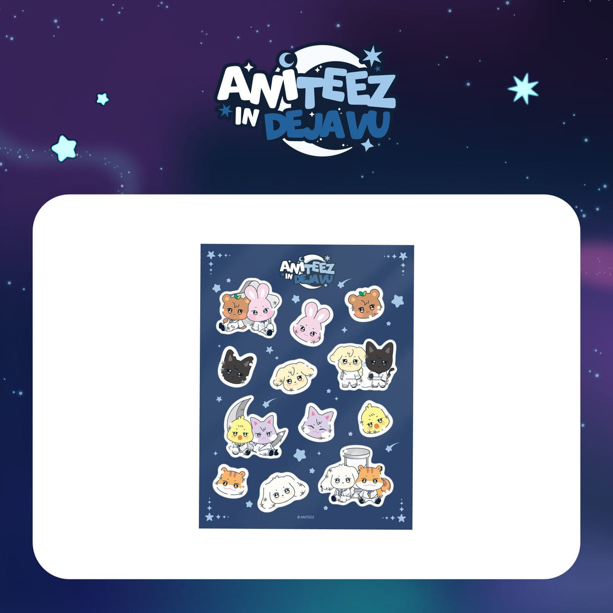 ATEEZ ANITEEZ IN DEJA VU Pop Up Official MD