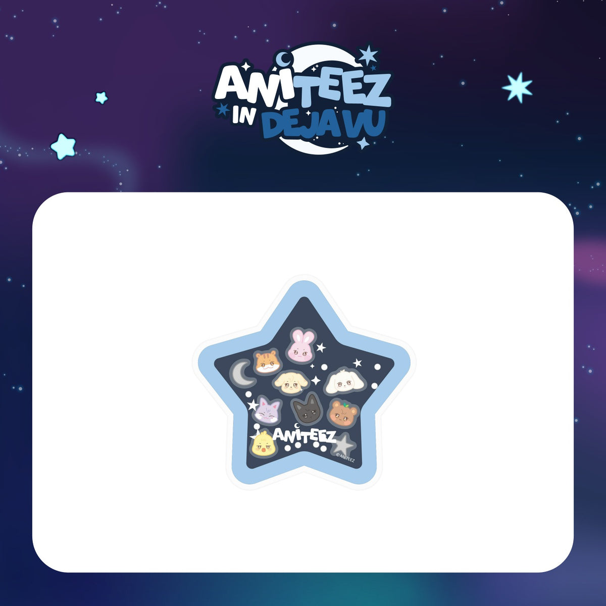 ATEEZ ANITEEZ IN DEJA VU Pop Up Official MD