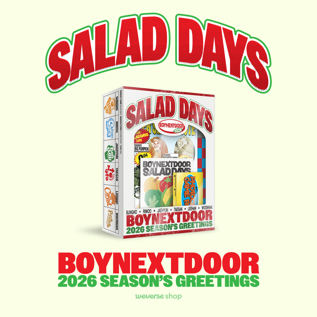 BOYNEXTDOOR - SALAD DAYS Official 2026 Season’s Greetings