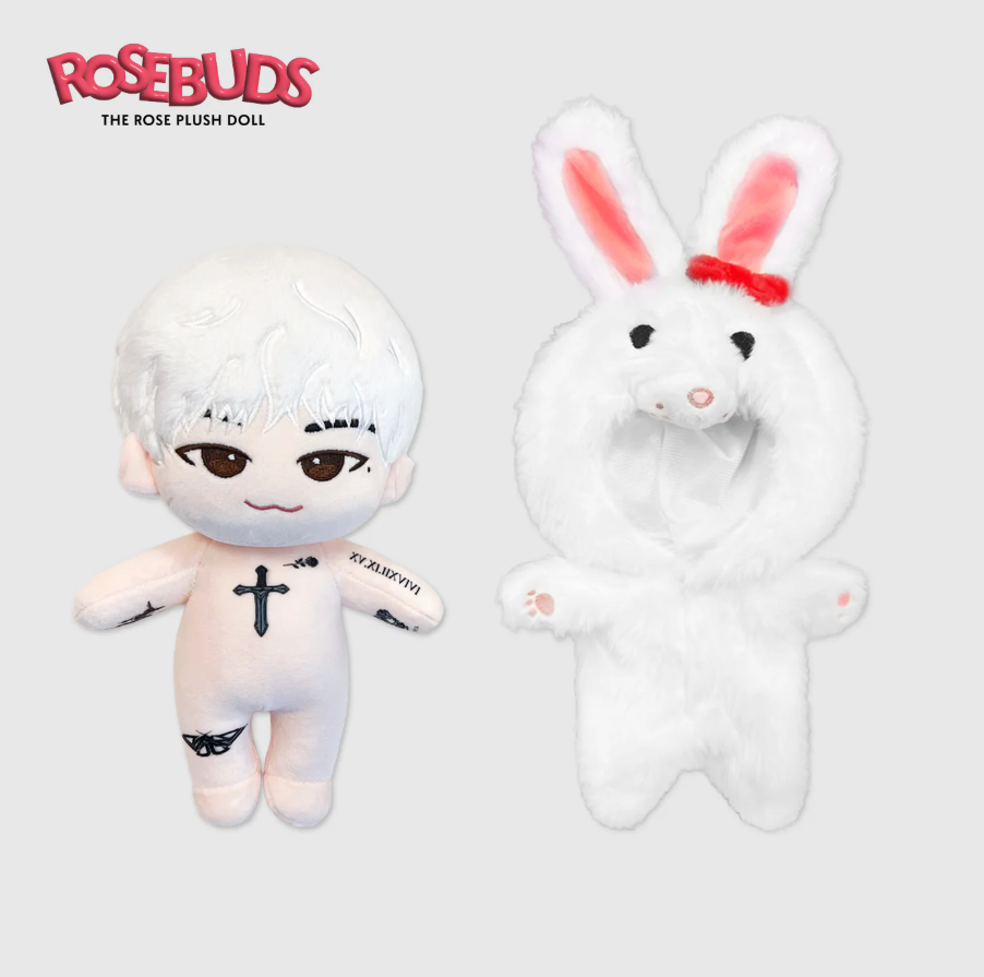 THE ROSE - Rosebuds Plush Doll Official MD K-STAR THE ROSE - Rosebuds Plush Doll Official MD K-STAR