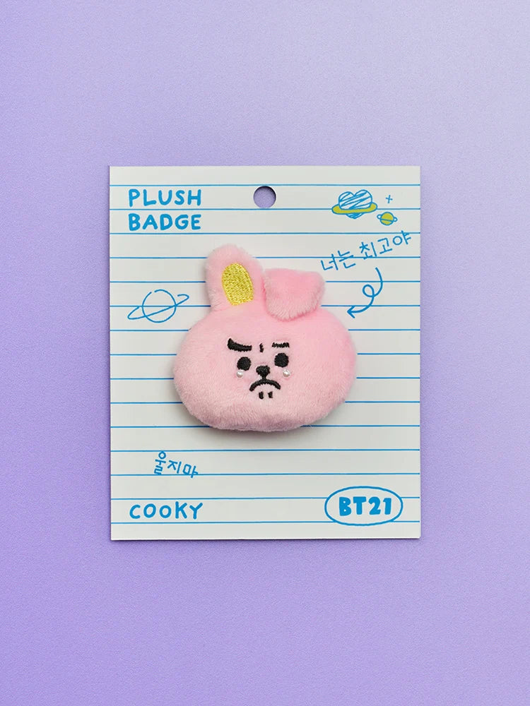 BT21 Official Today's Mood Doll Badge