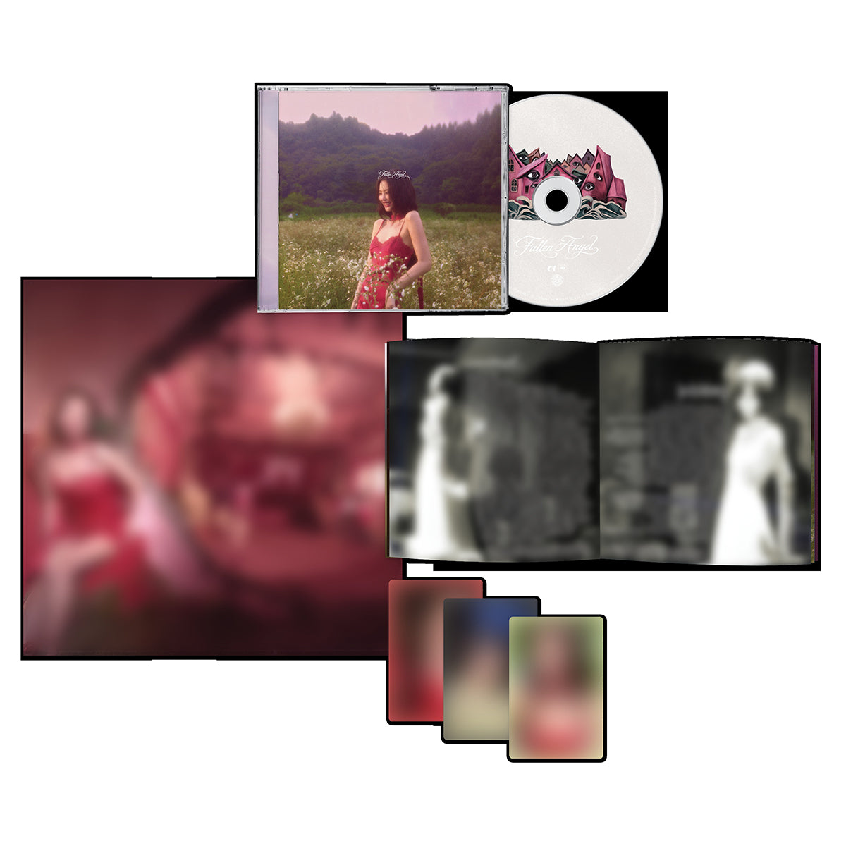 BLACKPINK JENNIE - FALLEN ANGEL EP Album