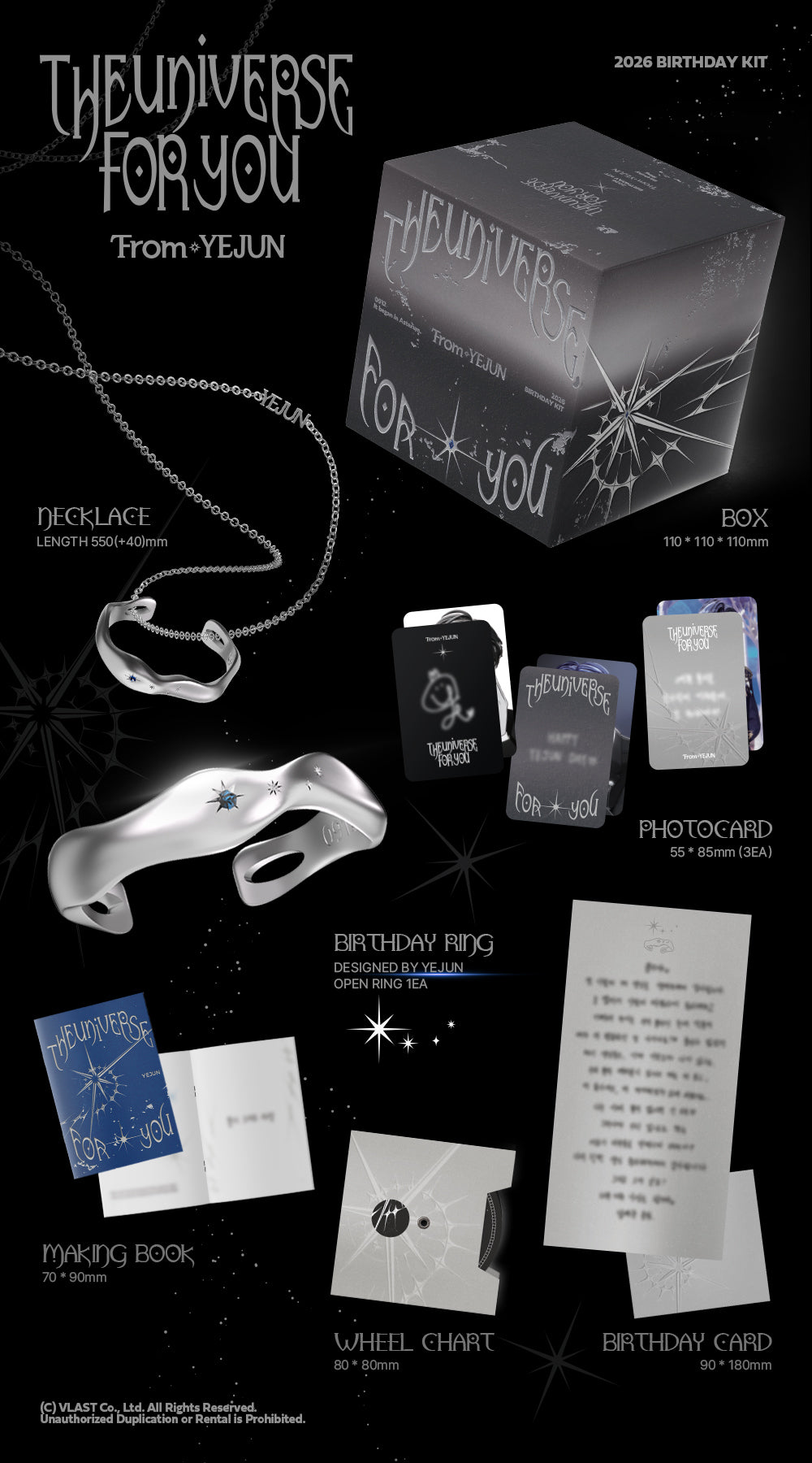 PLAVE 2026 BIRTHDAY KIT The Universe For You from YEJUN Official MD