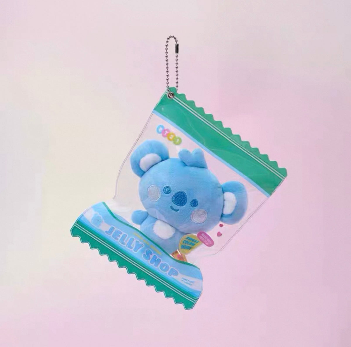 BT21 Official JELLY SHOP Stress Ball Keyring