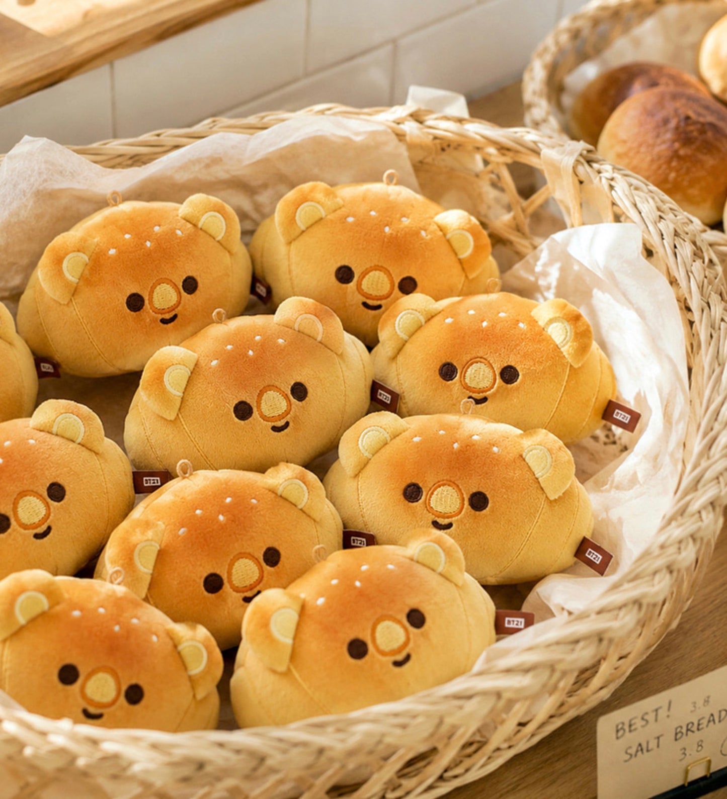 BT21 Official BAKERY Face Doll Keyring