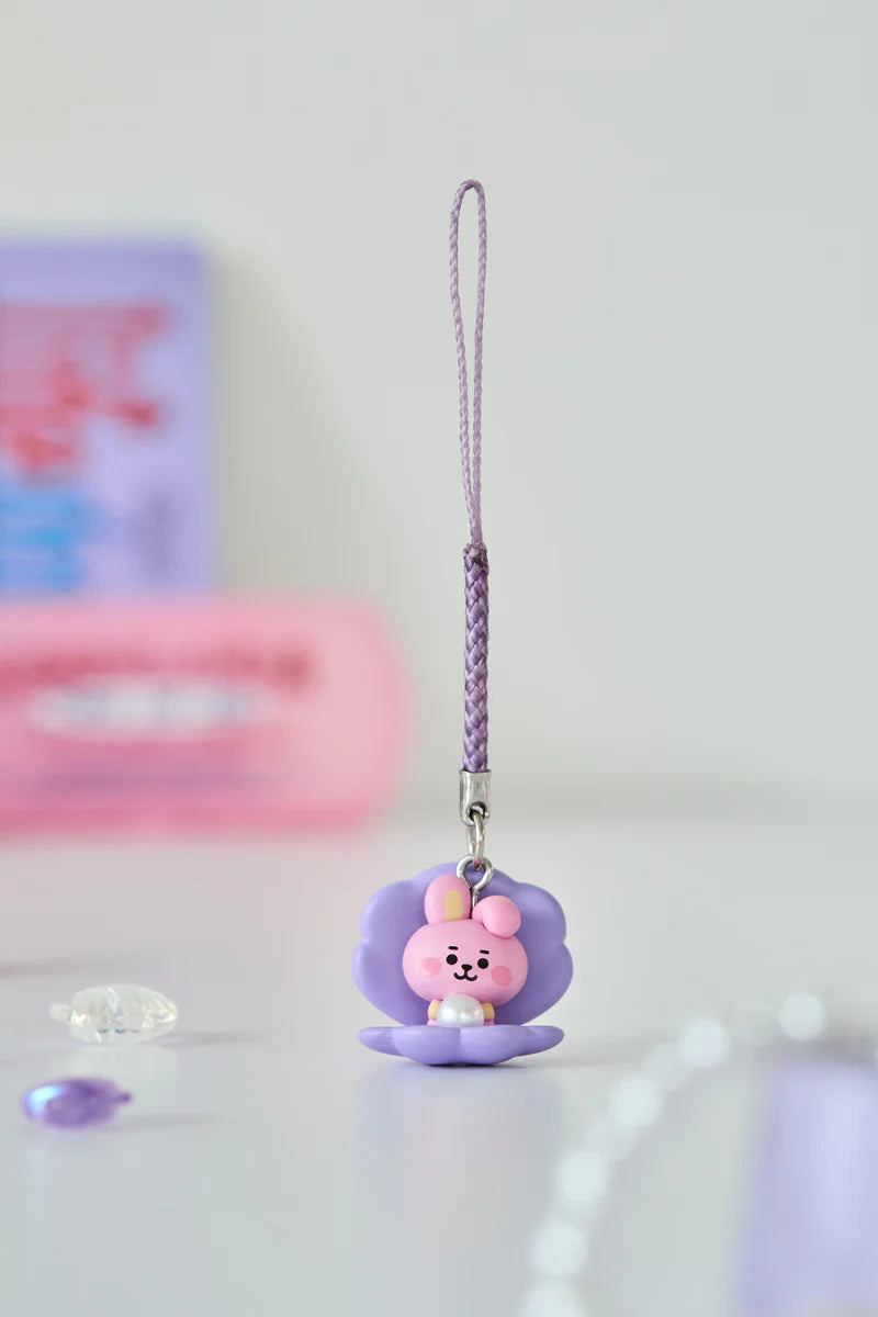 BT21 BABY JAPAN Official PEARL Figure Strap Keyring