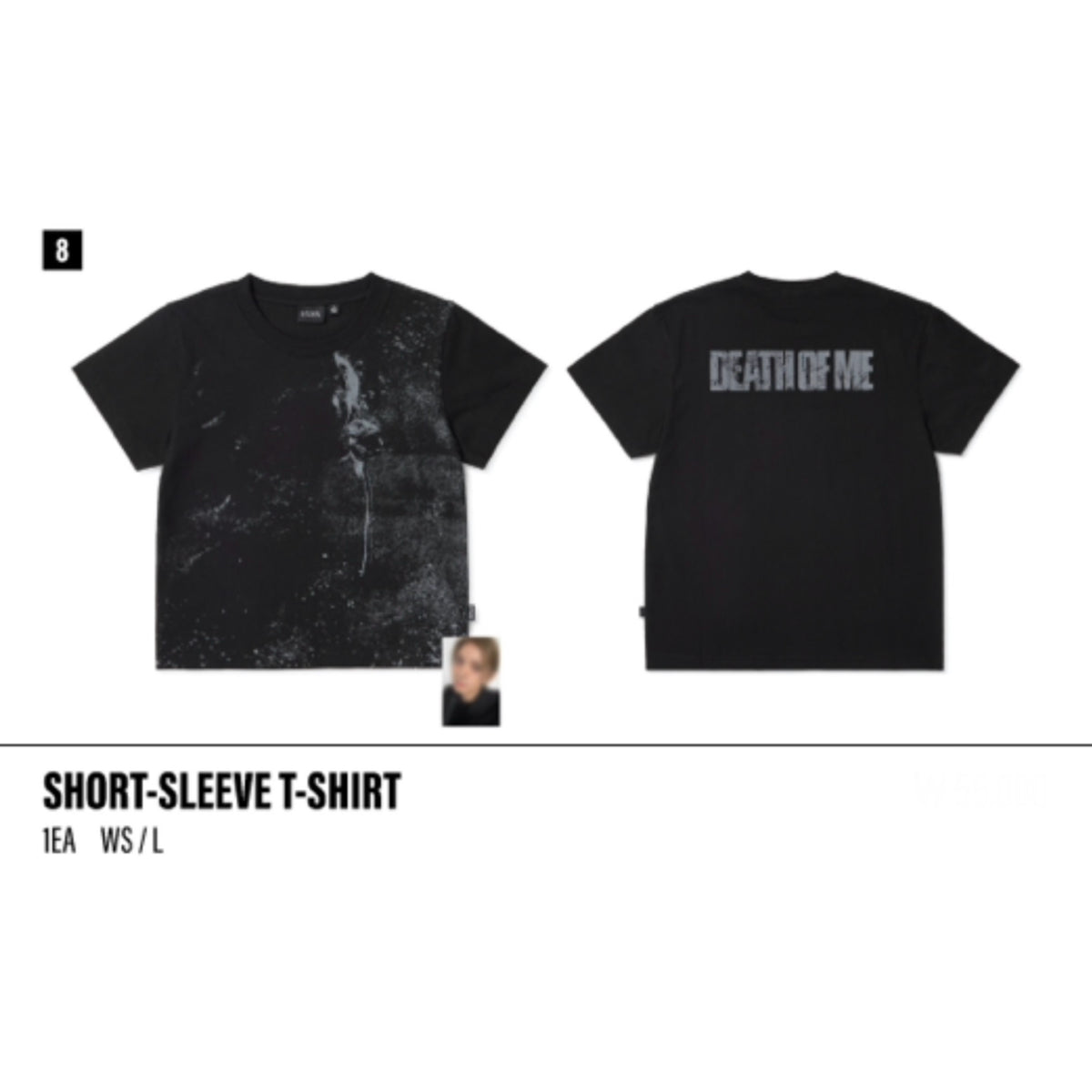 EVAN 1st Mini Album DEATH OF ME POP-UP Official MD