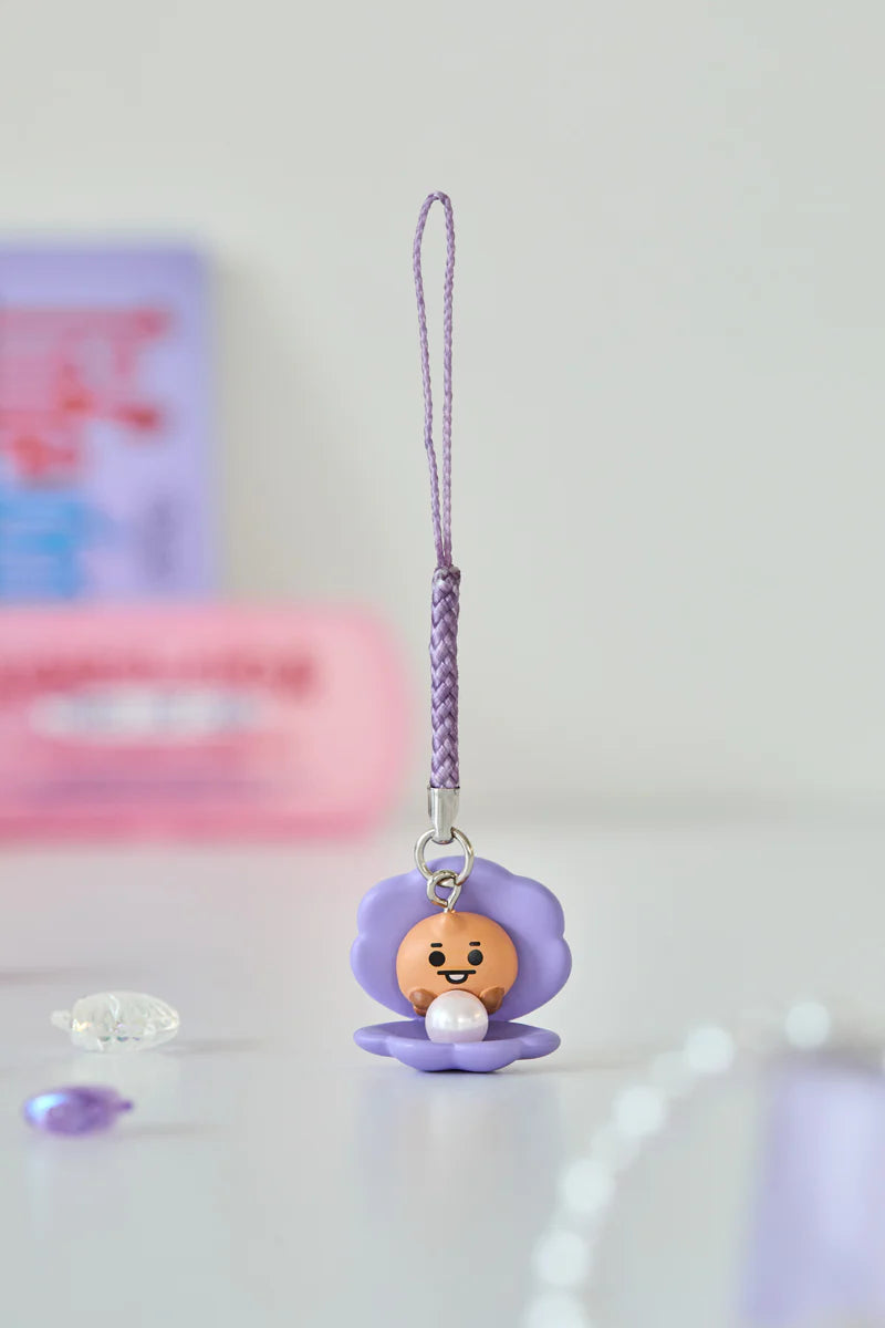 BT21 BABY JAPAN Official PEARL Figure Strap Keyring