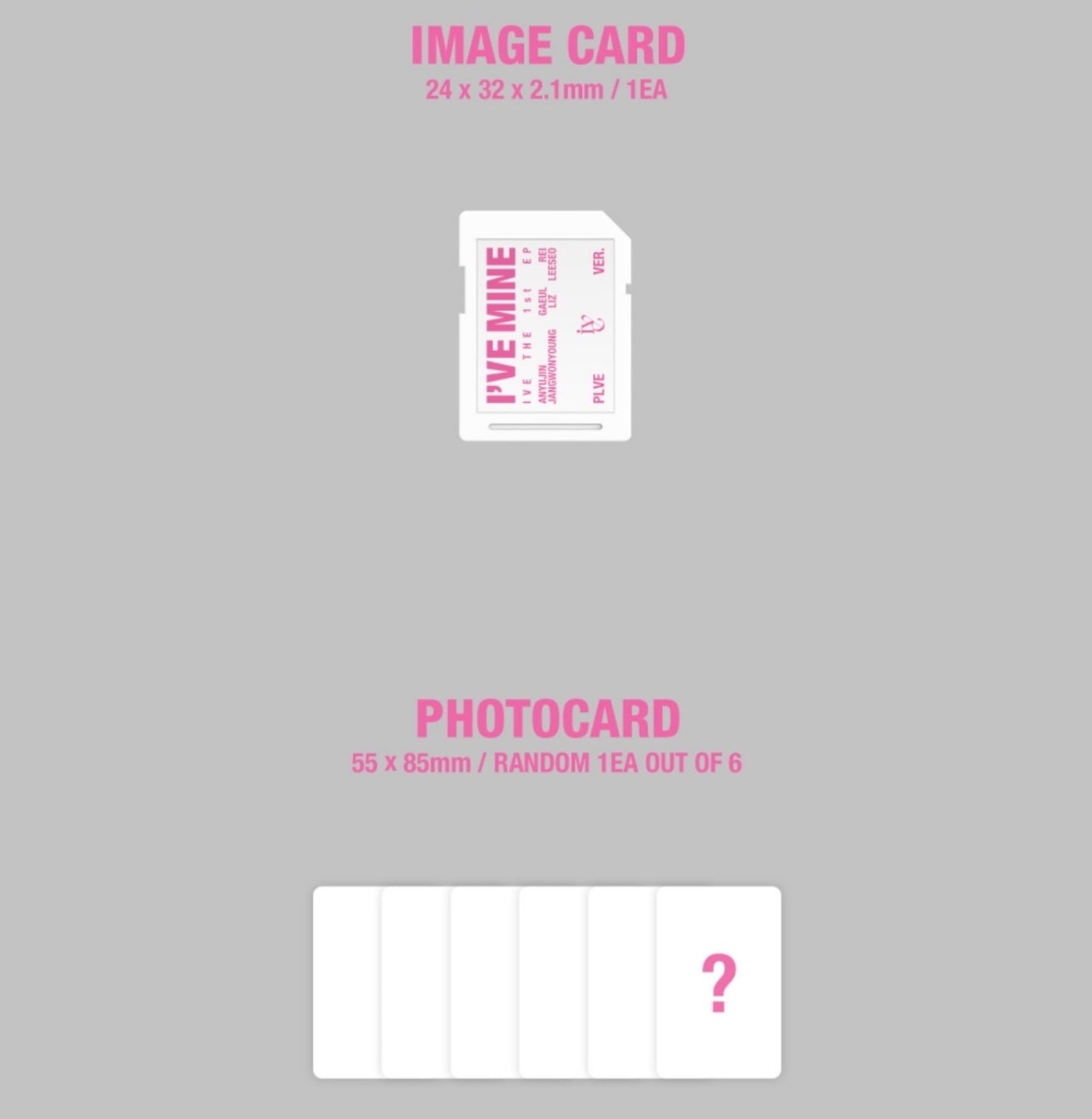 IVE - I'VE MINE The 1st EP Album PLVE Ver