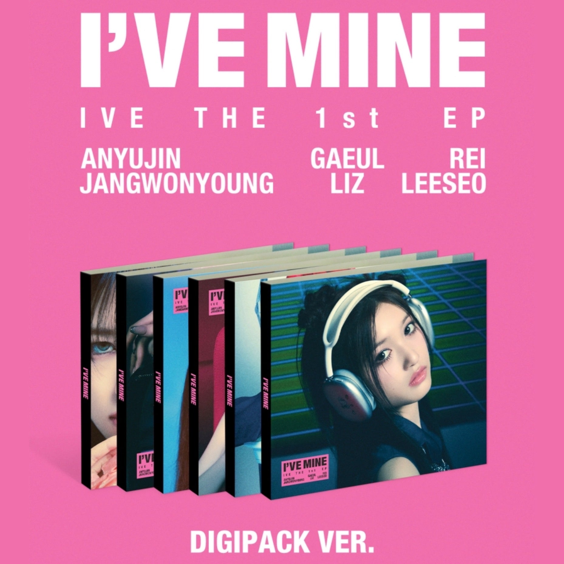 IVE - I'VE MINE The 1st EP Album Digipack Ver – K-STAR