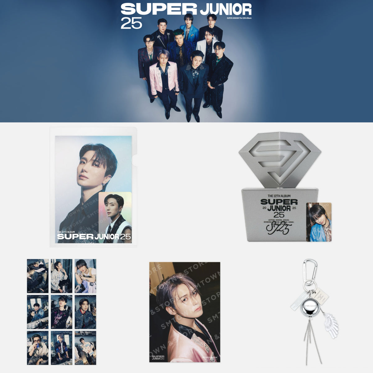 Super Junior ジャケットサイズカード バラ売り可 ジャケカ SUPER JUNIOR - Super Junior25 Official MD – K-STAR