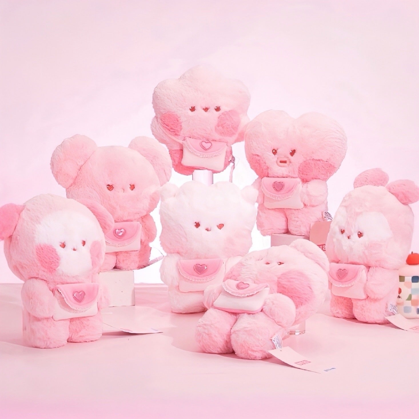 BT21 x SANFU Official Love Poem Plush L Pink Edition – K-STAR