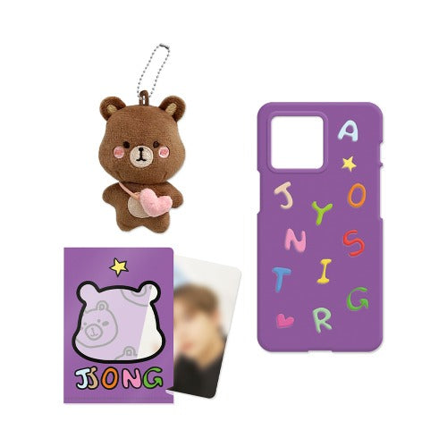 ATEEZ Official HBD KIT JONGHO Phone Case Set K-STAR ATEEZ Official HBD KIT JONGHO Phone Case Set K-STAR