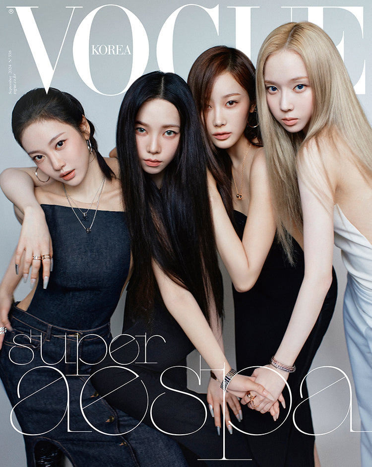 VOGUE Magazine aespa September Issue 2024 – K-STAR