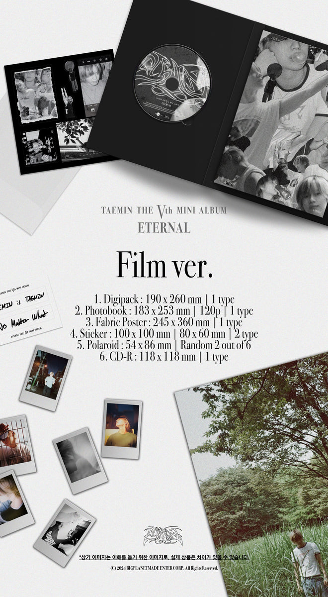 TAEMIN - Eternal 5th Mini Album FILM Version – K-STAR
