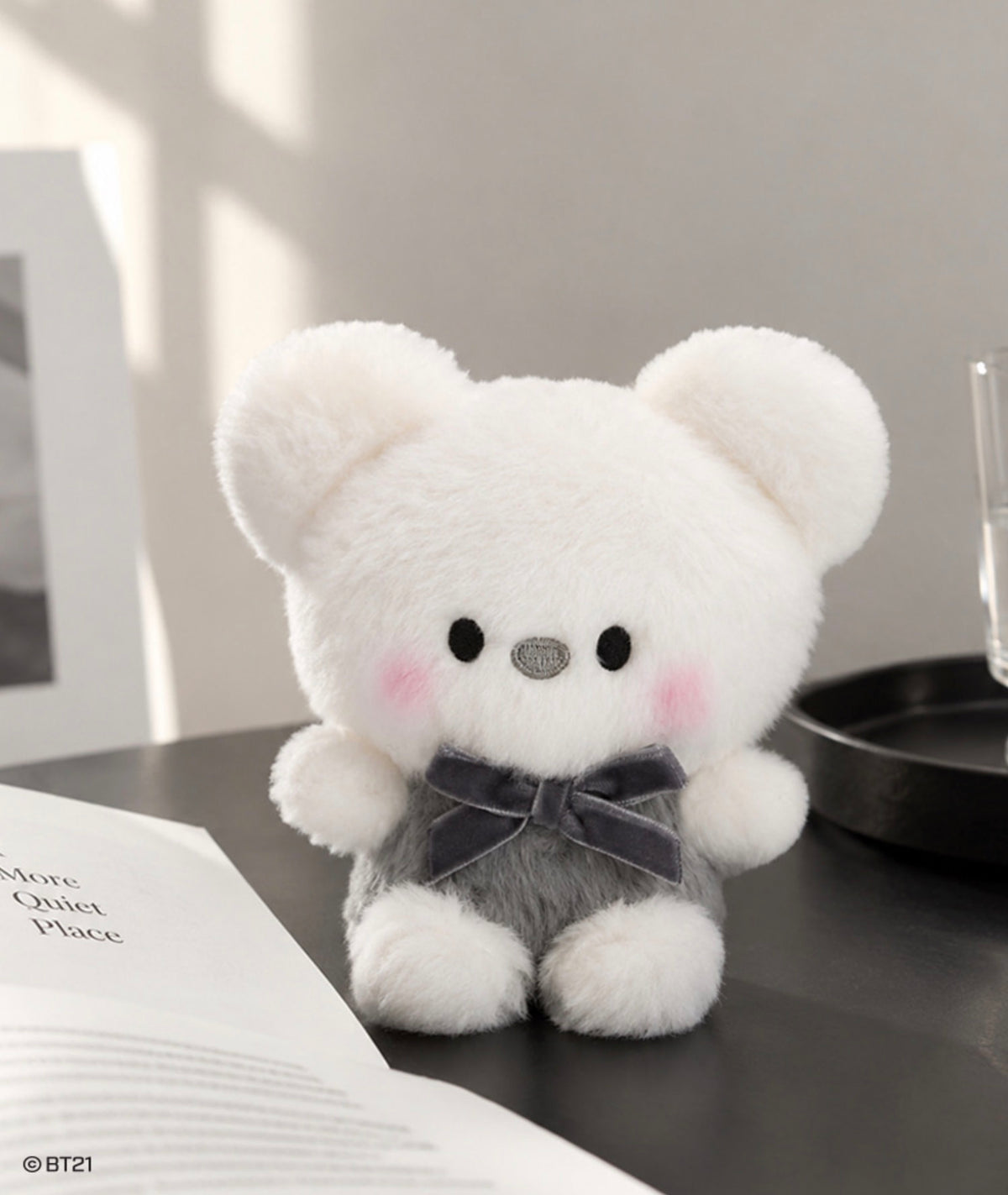 BT21 Official MONOTONE Doll Keyring