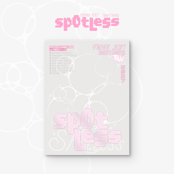 TWICE - SPOTLESS 2027 Season's Greetings + POB