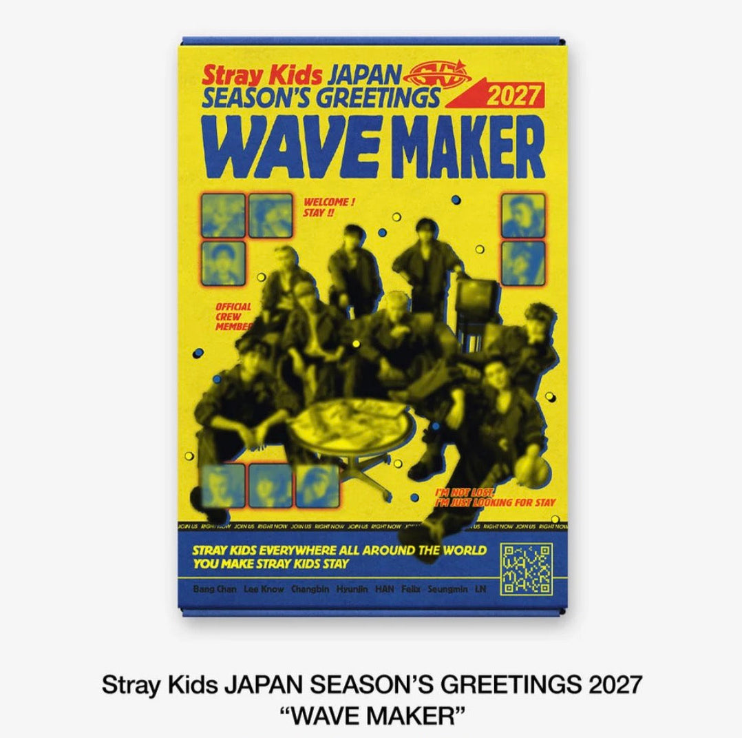 STRAY KIDS JAPAN - WAVE MAKER 2027 Season's Greetings