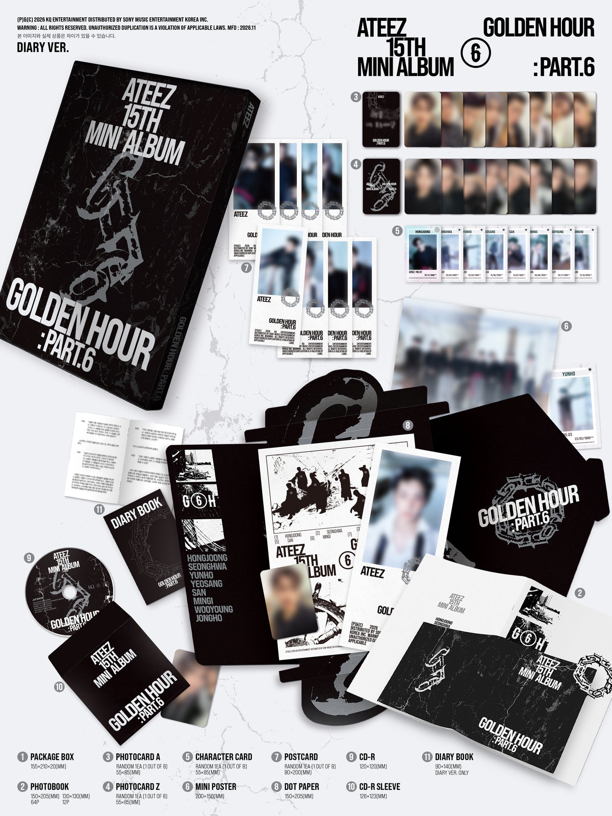 ATEEZ - GOLDEN HOUR : PART 6