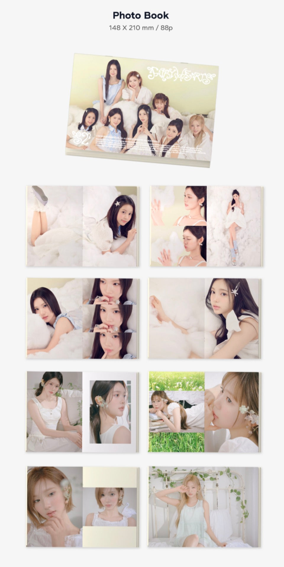 HEARTS2HEARTS - FAIRY HEARTS 2027 Season's Greetings + POB or Wall Calendar
