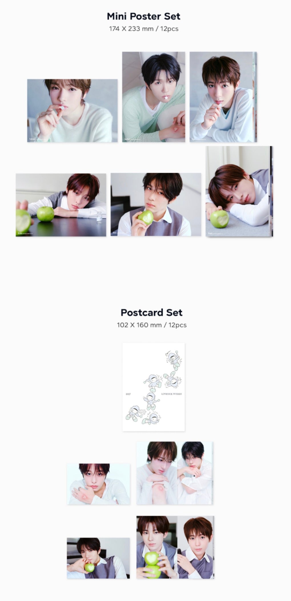 NCT WISH - LOVESICK WISHES 2027 Season's Greetings + POB or Wall Calendar
