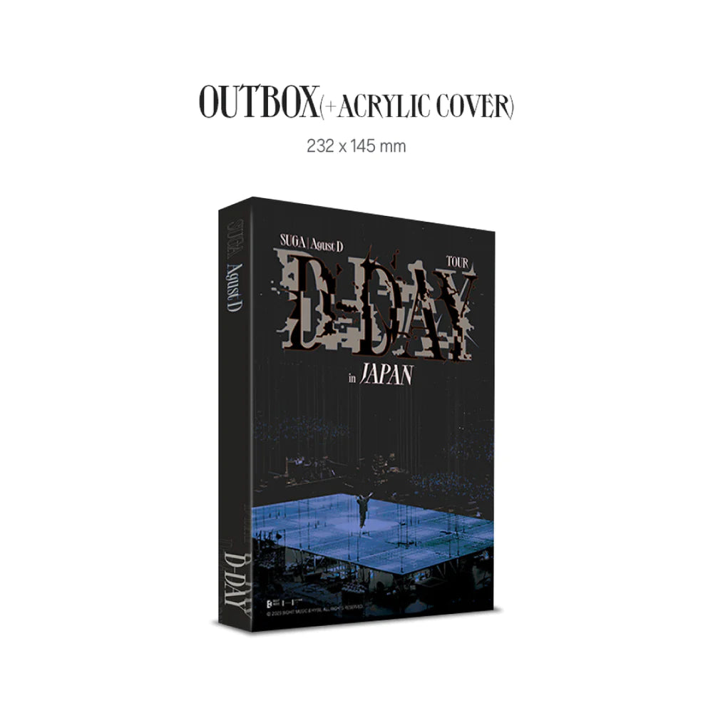 SUGA Agust D TOUR D-DAY in JAPAN Blu-Ray Limited Edition – K-STAR