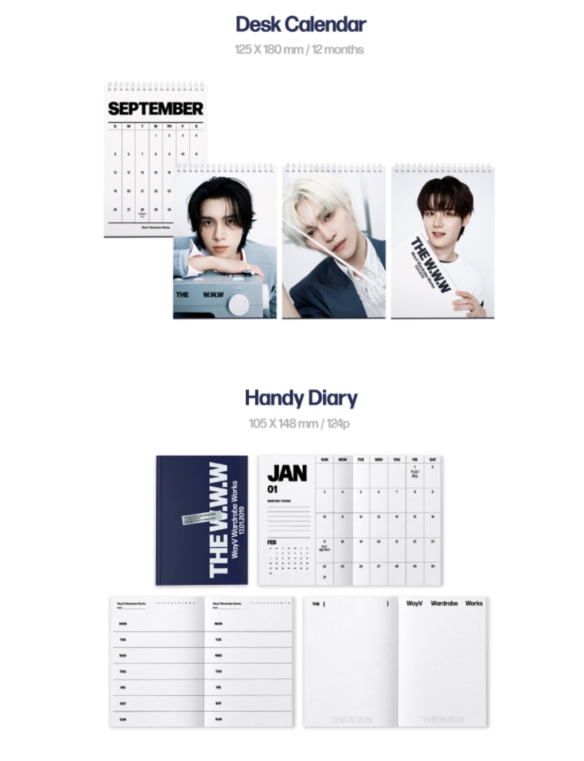 WAY V - THE WWW SOCIETY 2027 Season's Greetings + POB or Wall Calendar