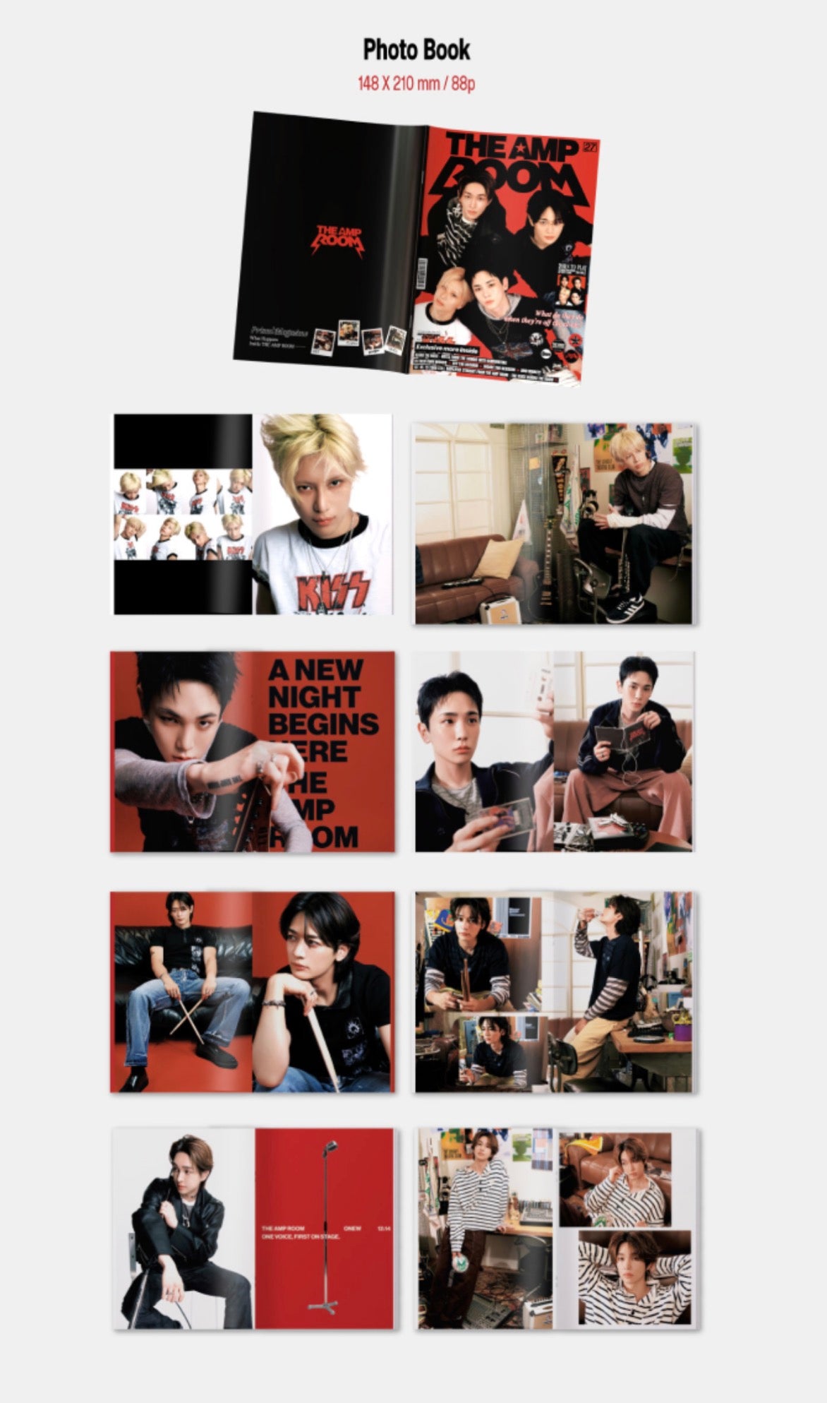 SHINee - THE AMP ROOM 2027 Season's Greetings + POB or Wall Calendar