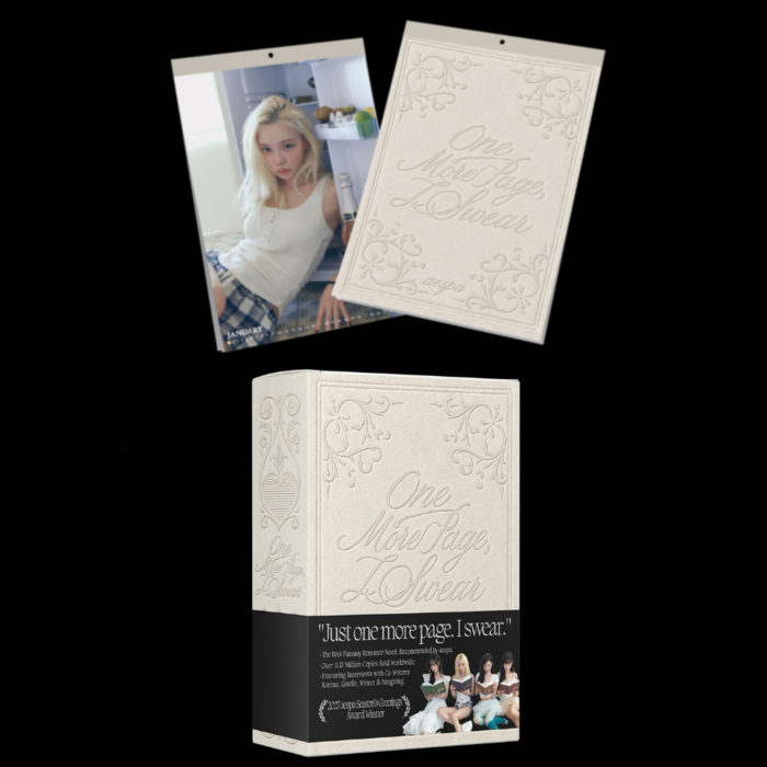 AESPA - ONE MORE PAGE, I SWEAR 2027 Season's Greetings + POB or Wall Calendar
