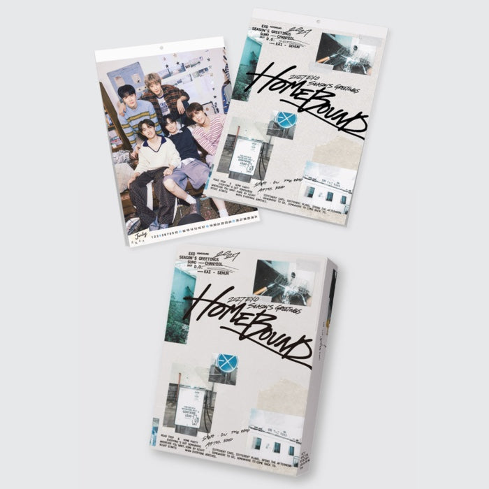 EXO - HOME BOUND 2027 Season's Greetings + POB or Wall Calendar